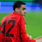 Jamal Musiala contre Arsenal 2018